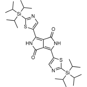 3,6-Bis(2-(triisopropylsilyl)thiazol-5-yl)-2,5-dihydropyrrolo[3,4-c]pyrrole-1,4-dione|CS-1335859