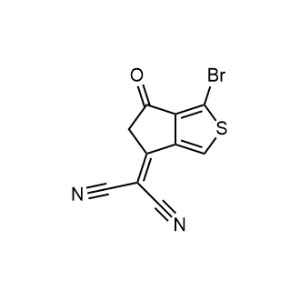 2-(1-Bromo-6-oxo-5,6-dihydro-4H-cyclopenta[c]thiophen-4-ylidene)malononitrile|CS-1335894