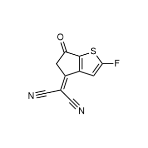 2-(2-Fluoro-6-oxo-5,6-dihydro-4H-cyclopenta[b]thiophen-4-ylidene)malononitrile|CS-1335895