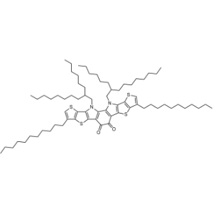 11,12-Bis(2-hexyldecyl)-3,8-diundecyl-11,12-dihydrothieno[2'',3'':4',5']thieno[2',3':4,5]pyrrolo[3,2-g]thieno[2',3':4,5]thieno[3,2-b]indole-5,6-dione|CS-1335905