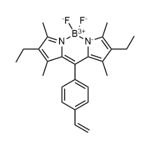 2,8-Diethyl-5,5-difluoro-1,3,7,9-tetramethyl-10-(4-vinylphenyl)-5H-4lambda4,5lambda4-dipyrrolo[1,2-c:2',1'-f][1,3,2]diazaborinine|CS-1335909