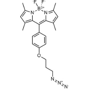 10-(4-(3-Azidopropoxy)phenyl)-5,5-difluoro-1,3,7,9-tetramethyl-5H-4lambda4,5lambda4-dipyrrolo[1,2-c:2',1'-f][1,3,2]diazaborinine|CS-1335910