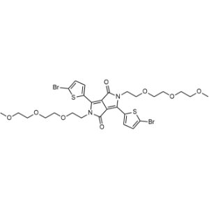 3,6-Bis(5-bromothiophen-2-yl)-2,5-bis(2-(2-(2-methoxyethoxy)ethoxy)ethyl)-2,5-dihydropyrrolo[3,4-c]pyrrole-1,4-dione|CS-1335913