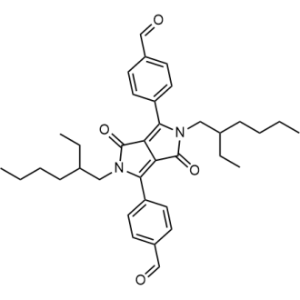 4,4'-(2,5-Bis(2-ethylhexyl)-3,6-dioxo-2,3,5,6-tetrahydropyrrolo[3,4-c]pyrrole-1,4-diyl)dibenzaldehyde|CS-1335914