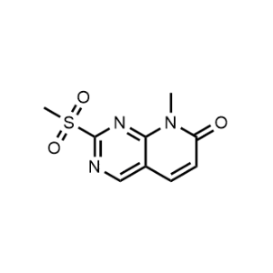 8-Methyl-2-(methylsulfonyl)pyrido[2,3-d]pyrimidin-7(8H)-one|CS-1335916