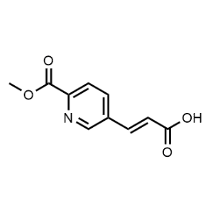 (E)-3-(6-(Methoxycarbonyl)pyridin-3-yl)acrylic acid|CS-1335921