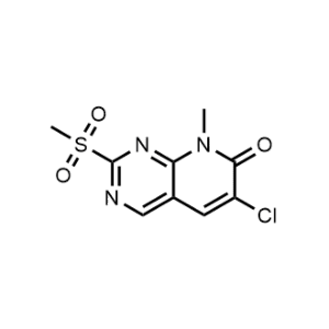 6-Chloro-8-methyl-2-(methylsulfonyl)pyrido[2,3-d]pyrimidin-7(8H)-one|CS-1335926