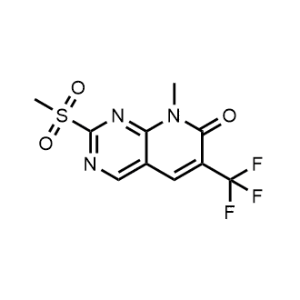 8-Methyl-2-(methylsulfonyl)-6-(trifluoromethyl)pyrido[2,3-d]pyrimidin-7(8H)-one|CS-1335939