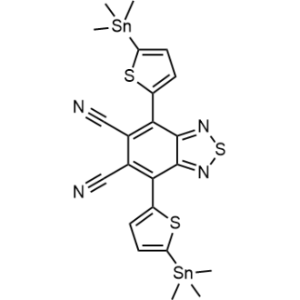 4,7-Bis(5-(trimethylstannyl)thiophen-2-yl)benzo[c][1,2,5]thiadiazole-5,6-dicarbonitrile|CS-1335940