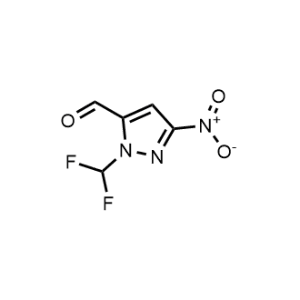 1-(Difluoromethyl)-3-nitro-1H-pyrazole-5-carbaldehyde|CS-1335956