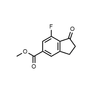 Methyl 7-fluoro-1-oxo-2,3-dihydro-1H-indene-5-carboxylate|CS-1335957
