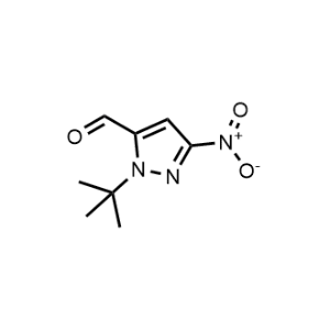 1-(tert-Butyl)-3-nitro-1H-pyrazole-5-carbaldehyde|CS-1335961