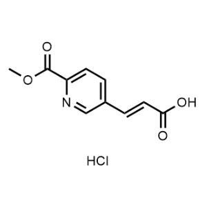 (E)-3-(6-(Methoxycarbonyl)pyridin-3-yl)acrylic acid hydrochloride|CS-1335964