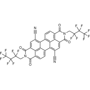 2,9-Bis(2,2,3,3,4,4,4-heptafluorobutyl)-1,3,8,10-tetraoxo-1,2,3,8,9,10-hexahydroanthra[2,1,9-def:6,5,10-d'E'f']diisoquinoline-5,12-dicarbonitrile|CS-1335965