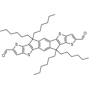 6,6,12,12-Tetrahexyl-6,12-dihydrodithieno[2,3-d:2′,3′-d′]-s-indaceno[1,2-b:5,6-b′]dithiophene-2,8-dicarboxaldehyde|CS-1335966