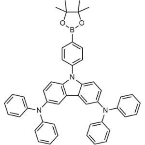 N3,N3,N6,N6-Tetraphenyl-9-(4-(4,4,5,5-tetramethyl-1,3,2-dioxaborolan-2-yl)phenyl)-9H-carbazole-3,6-diamine|CS-1336041