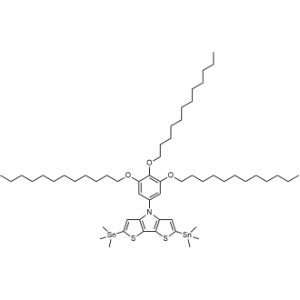 2,6-Bis(trimethylstannyl)-4-(3,4,5-tris(dodecyloxy)phenyl)-4H-dithieno[3,2-b:2',3'-d]pyrrole|CS-1336060