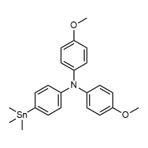 4-Methoxy-N-(4-methoxyphenyl)-N-(4-(trimethylstannyl)phenyl)aniline|CS-1336091