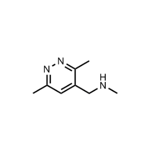 [(3,6-Dimethylpyridazin-4-yl)methyl](methyl)amine|CS-1336094