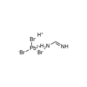 Plumbate(1-), tribromo-, hydrogen, compd. with methanimidamide 1:1:1|CS-1336100