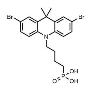 (4-(2,7-Dibromo-9,9-dimethylacridin-10(9H)-yl)butyl)phosphonic acid|CS-1336110