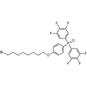 (4-((8-Bromooctyl)oxy)phenyl)bis(3,4,5-trifluorophenyl)phosphine oxide|CS-1336155