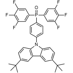 (4-(3,6-Di-tert-butyl-9H-carbazol-9-yl)phenyl)bis(3,4,5-trifluorophenyl)phosphine oxide|CS-1336156