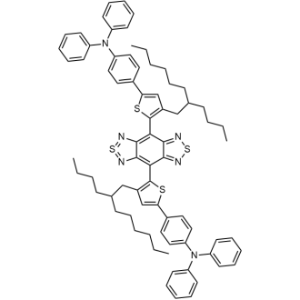 4,4 '- benzo [1,2-c: 4,5-c'] bis [1,2,5] thiadiazole-4,8-diyldi-5,2 - [3 - (2-butyl octyl) thiophene] - diyl) bis [n, N-bis [4-benzo] aniline|CS-1336163