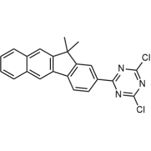 2,4-Dichloro-6-(11,11-dimethyl-11H-benzo[b]fluoren-2-yl)-1,3,5-triazine|CS-1336178