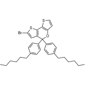 7-Bromo-5,5-bis(4-hexylphenyl)-5H-dithieno[3,2-b:2',3'-d]pyran|CS-1336190