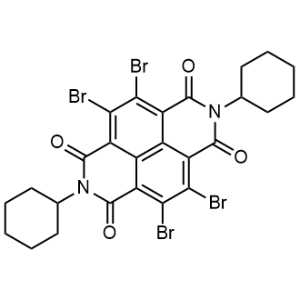 4,5,9,10-Tetrabromo-2,7-dicyclohexylbenzo[lmn][3,8]phenanthroline-1,3,6,8(2H,7H)-tetraone|CS-1336196