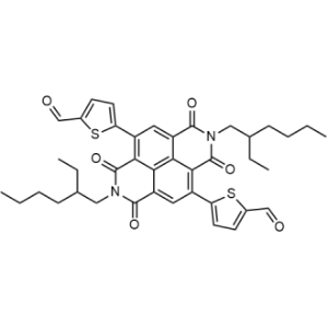 5,5'-(2,7-Bis(2-ethylhexyl)-1,3,6,8-tetraoxo-1,2,3,6,7,8-hexahydrobenzo[lmn][3,8]phenanthroline-4,9-diyl)bis(thiophene-2-carbaldehyde)|CS-1336202