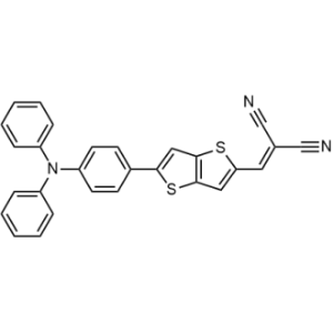2-((5-(4-(Diphenylamino)phenyl)thieno[3,2-b]thiophen-2-yl)methylene)malononitrile|CS-1336205