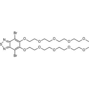5,6-Bis((2,5,8,11-tetraoxatridecan-13-yl)oxy)-4,7-dibromobenzo[c][1,2,5]thiadiazole|CS-1336208