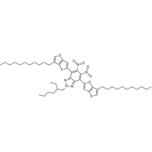 2-(2-Ethylhexyl)-5,6-dinitro-4,7-bis(6-undecylthieno[3,2-b]thiophen-2-yl)-2H-benzo[d][1,2,3]triazole|CS-1336212