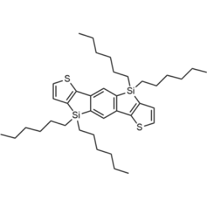 Benz[1,2-B:4,5-B]bis(4,4'-dihexyl-4H-thiazolo[3,2-B]thiophene)|CS-1336214