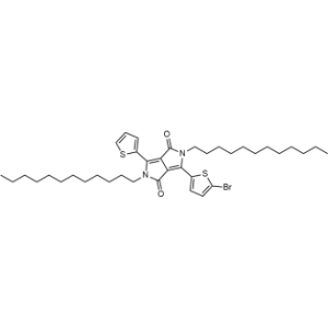 3-(5-Bromothiophen-2-yl)-2,5-didodecyl-6-(thiophen-2-yl)-2,5-dihydropyrrolo[3,4-c]pyrrole-1,4-dione|CS-1336225