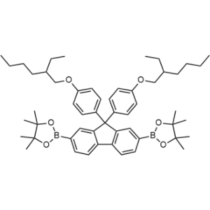 2,2'-(9,9-Bis(4-((2-ethylhexyl)oxy)phenyl)-9H-fluorene-2,7-diyl)bis(4,4,5,5-tetramethyl-1,3,2-dioxaborolane)|CS-1336263