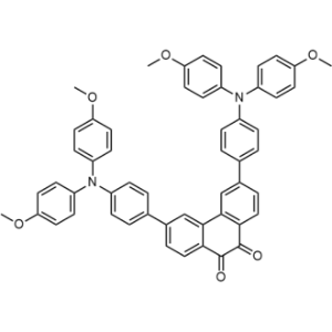 3,6-Bis(4-(bis(4-methoxyphenyl)amino)phenyl)phenanthrene-9,10-dione|CS-1336273