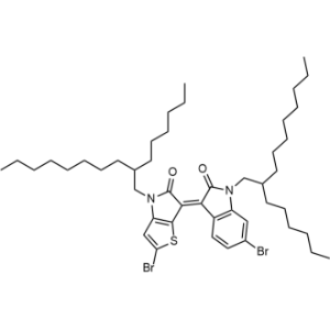 2-Bromo-6-(6-bromo-1-(2-hexyldecyl)-2-oxoindolin-3-ylidene)-4-(2-hexyldecyl)-4,6-dihydro-5H-thieno[3,2-b]pyrrol-5-one|CS-1336282