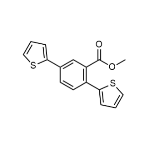 Methyl 2,5-di(thiophen-2-yl)benzoate|CS-1336296