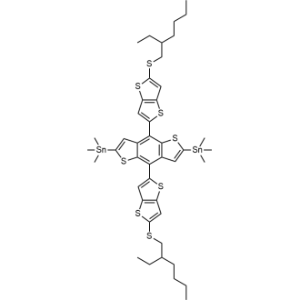 (4,8-Bis(5-((2-ethylhexyl)thio)thieno[3,2-b]thiophen-2-yl)benzo[1,2-b:4,5-b']dithiophene-2,6-diyl)bis(trimethylstannane)|CS-1336298