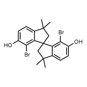 7,7'-Dibromo-3,3,3',3'-tetramethyl-2,2',3,3'-tetrahydro-1,1'-spirobi[indene]-6,6'-diol|CS-1336308