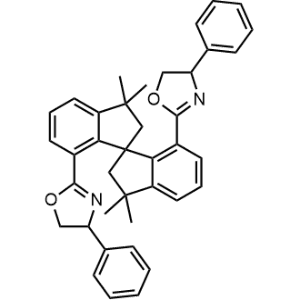 2,2'-(3,3,3',3'-Tetramethyl-2,2',3,3'-tetrahydro-1,1'-spirobi[indene]-7,7'-diyl)bis(4-phenyl-4,5-dihydrooxazole)|CS-1336311