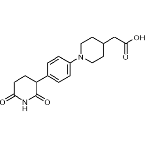 2-(1-(4-(2,6-Dioxopiperidin-3-yl)phenyl)piperidin-4-yl)acetic acid|CS-1336312