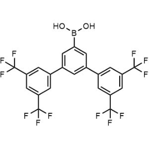 (3,3'',5,5''-Tetrakis(trifluoromethyl)-[1,1':3',1''-terphenyl]-5'-yl)boronic acid|CS-1336318