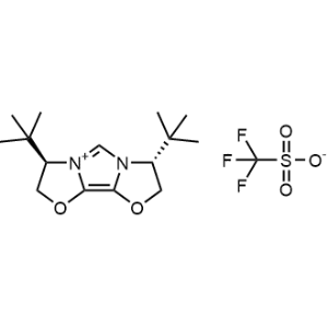 (3R,7R)-3,7-Bis(1,1-dimethylethyl)-2,3,7,8-tetrahydro-Imidazo[5,1-b:4,3-b']bisoxazol-4-ium Trifluoromethanesulfonate|CS-1336383