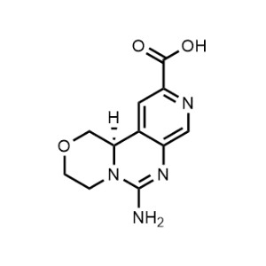 (R)-6-Amino-1,3,4,11b-tetrahydropyrido[3',4':4,5]pyrimido[6,1-c][1,4]oxazine-10-carboxylic acid|CS-1336469