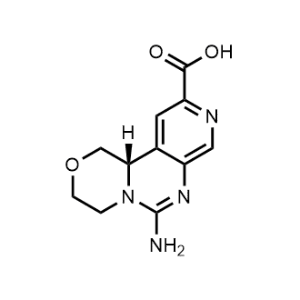 (S)-6-Amino-1,3,4,11b-tetrahydropyrido[3',4':4,5]pyrimido[6,1-c][1,4]oxazine-10-carboxylic acid|CS-1336470