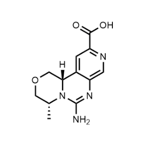 (4R,11bS)-6-Amino-4-methyl-1,3,4,11b-tetrahydropyrido[3',4':4,5]pyrimido[6,1-c][1,4]oxazine-10-carboxylic acid|CS-1336471